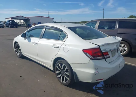 2015 Honda Civic Ex-L z USA, uszkodzony, nr VIN 19XFB2F96FE041206